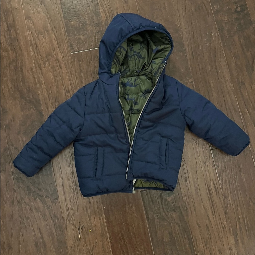 The North Face Toddler 3T Reversible Puffer Coat